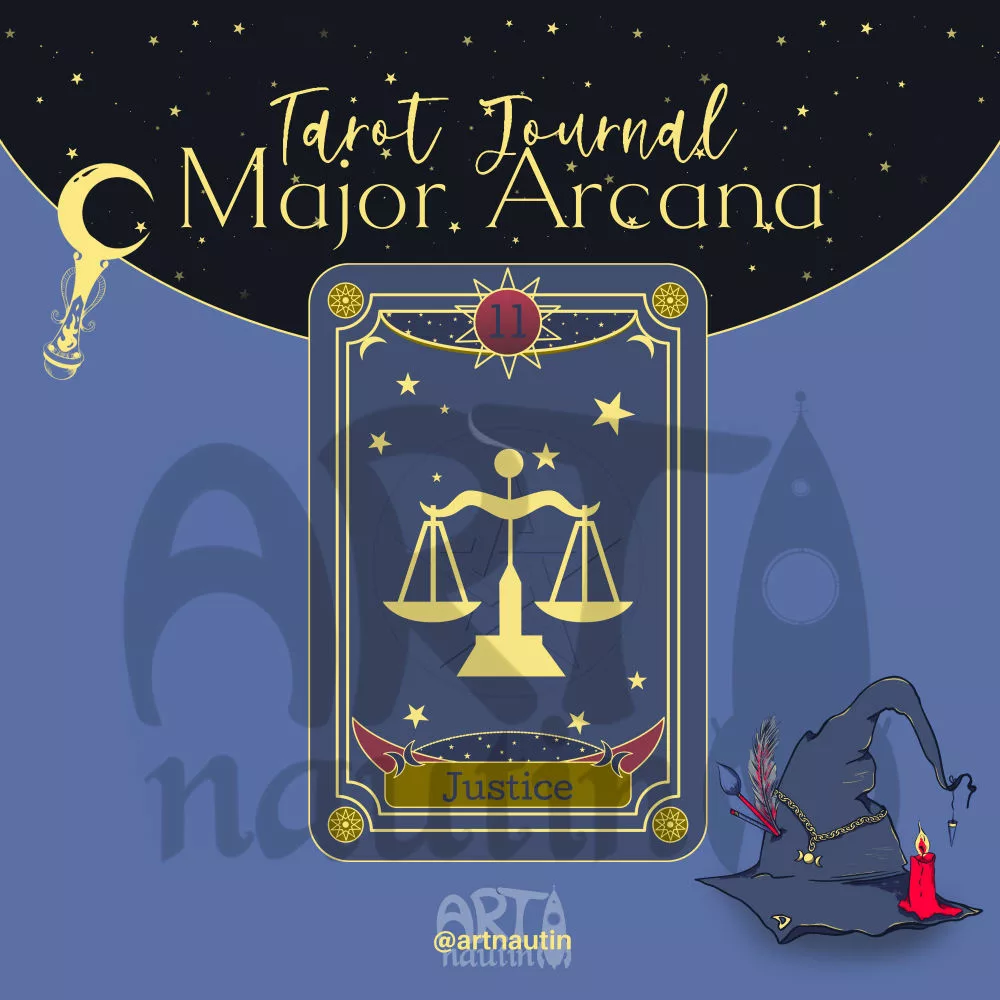 Justice Tarot Card - Major Arcana