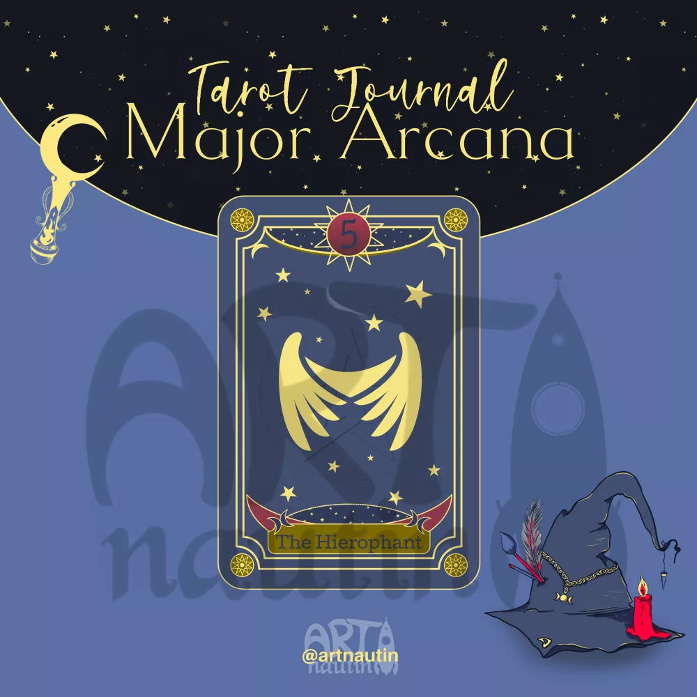 The Hierophant Tarot card Major Arcana