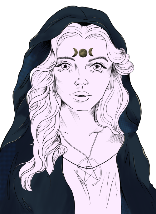 Moon Witch by Artnautin