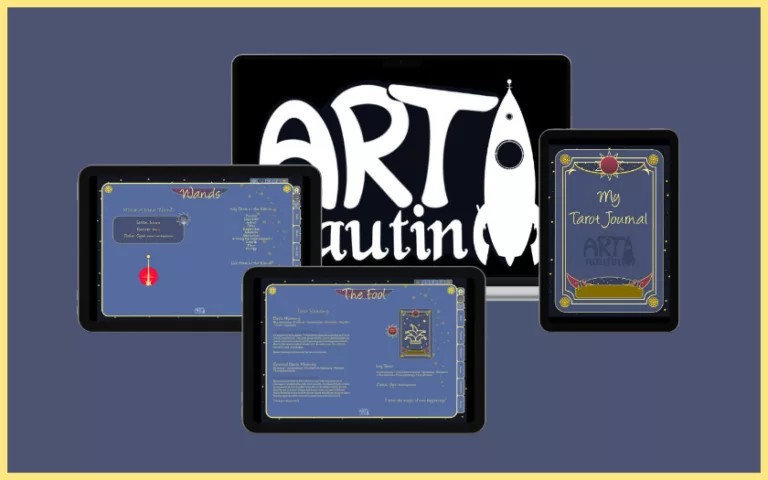preview PDF Tarot Journal