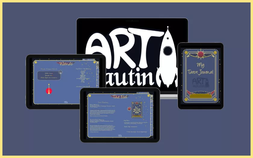 preview PDF Tarot Journal