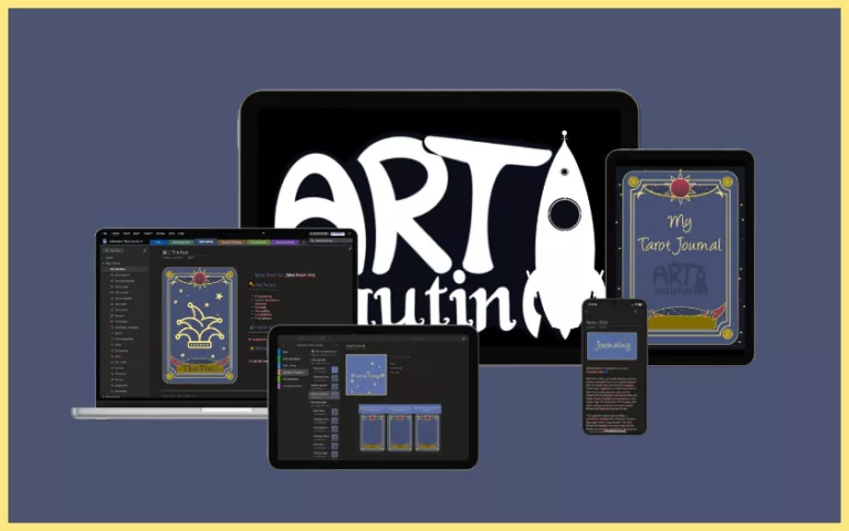 preview Tarot Journal for OneNote