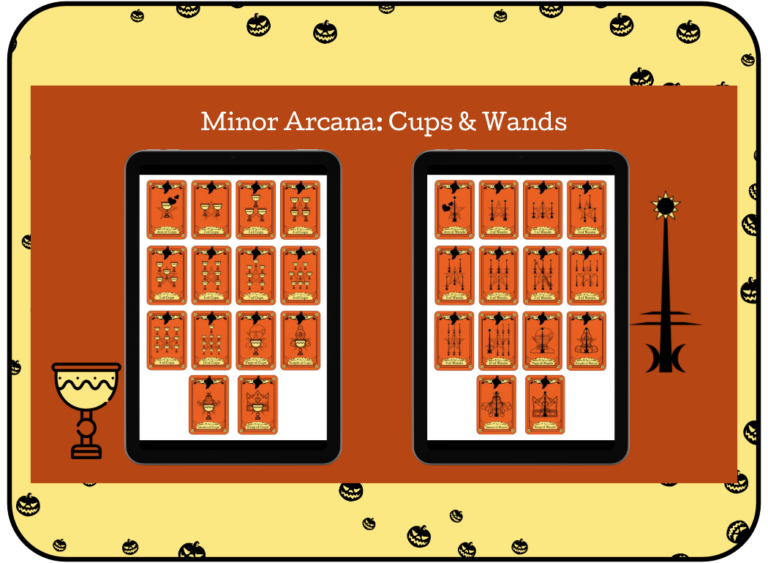 Minor Arcana: Cups and Wands Halloween