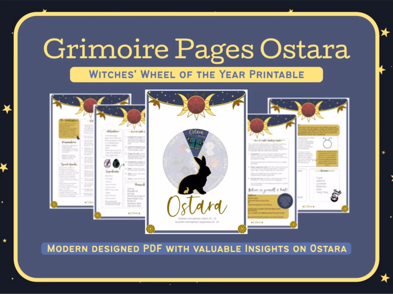 Ostara Grimoire Pages