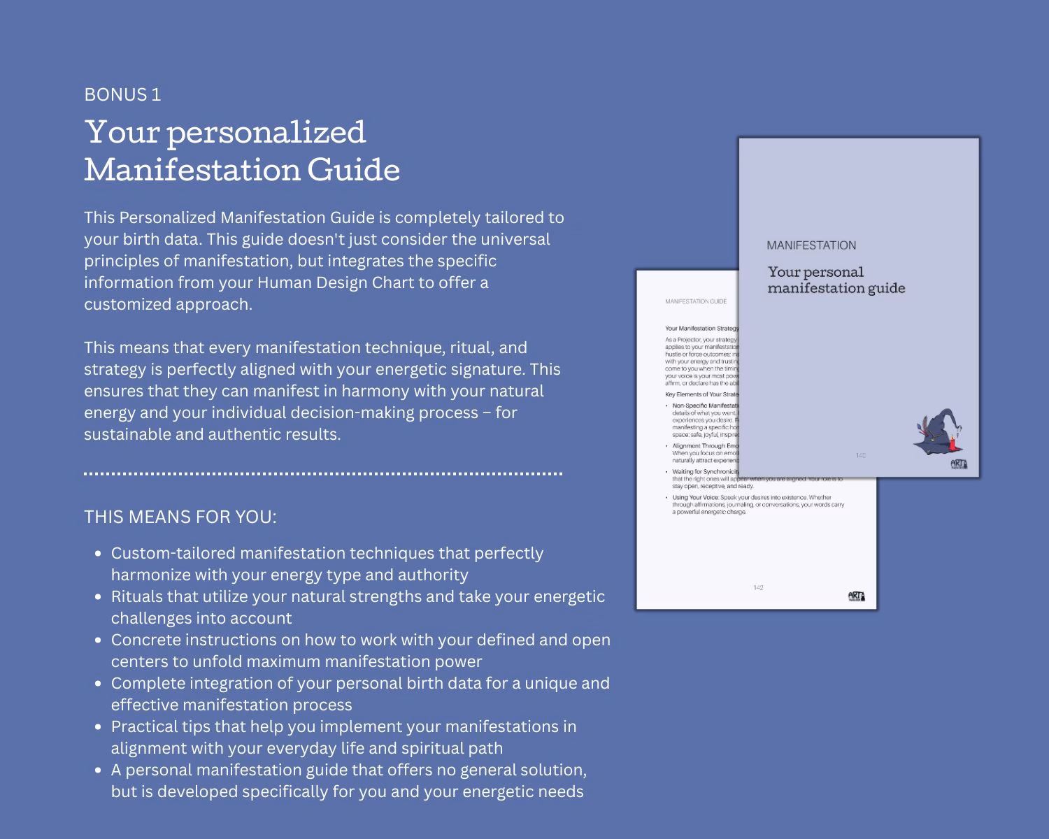 Your personalized Manifestation Guide